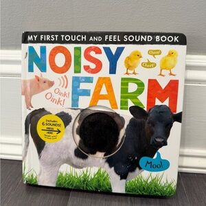 Noisy Farm My First Touch and Feel Sound Book - SOUND DOES NOT WORK Infant Kids